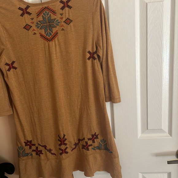 Johnny Was three quarters shirt women’s size medium 100%cotton - Picture 6 of 11